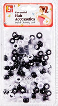 BT-small round beads (black /white)
